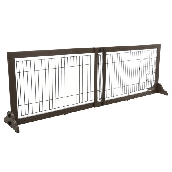 Heart to tail 2025 pet freestanding wood gate